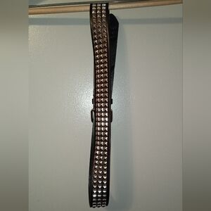 Silver Diamond Studded Belt